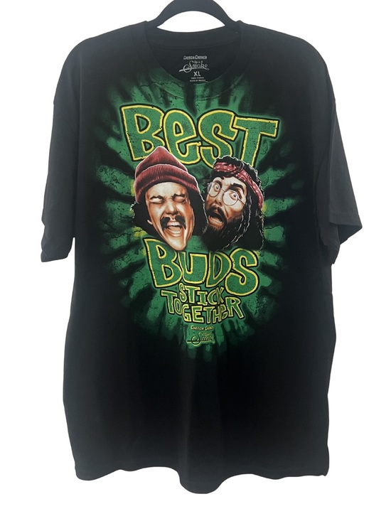 Up in Smoke Other - Cheech & Chong Up In Smoke Best Buds Graphic Tee Shirt Black XL NWOT